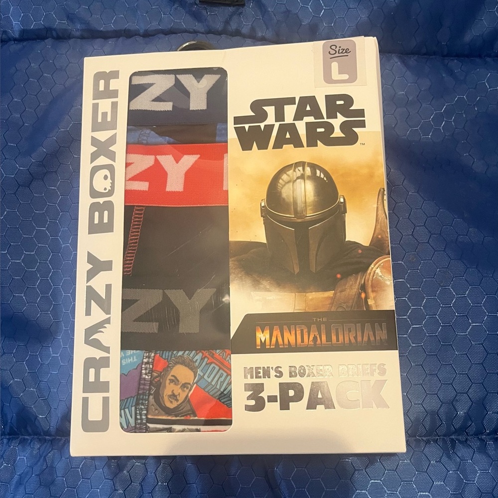 NWT Star Wars 3-pack Men's Boxer Briefs 3-Pack Sz L